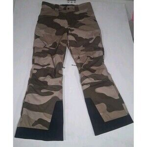 Mountain Hardwear Firefall Ski Snowboard Snow Pants Camo Men's SZ Medium Regular